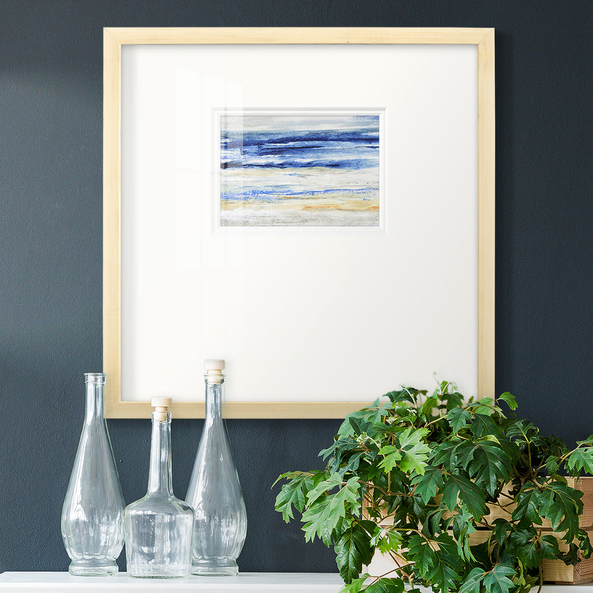 Choppy Seas II Premium Framed Print Double Matboard