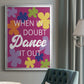Dance It Out - Modern Framed Canvas Print