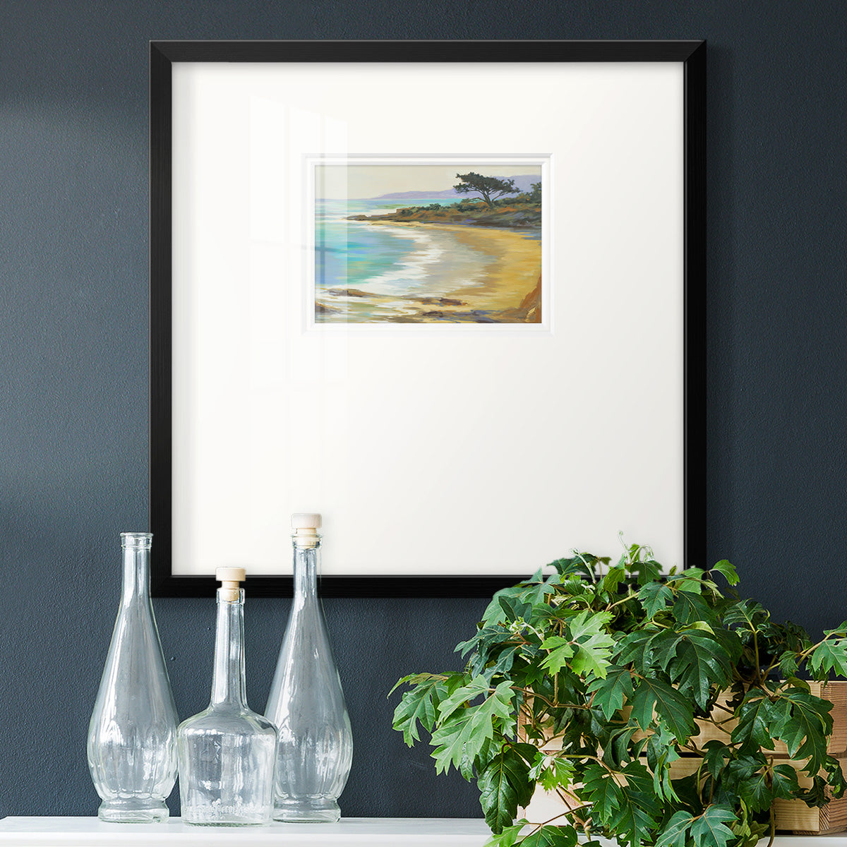 Rocky Point Premium Framed Print Double Matboard