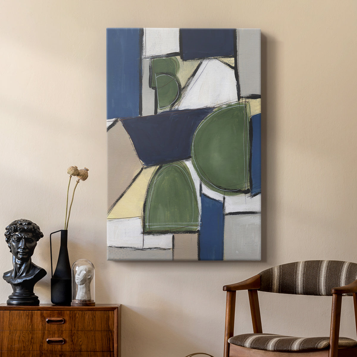 Spatial Mix II - Canvas Art Print