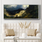 A Storm in the Rocky Mountains - Floater Framed Canvas Print