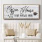 Love Brews - Floater Framed Canvas Print