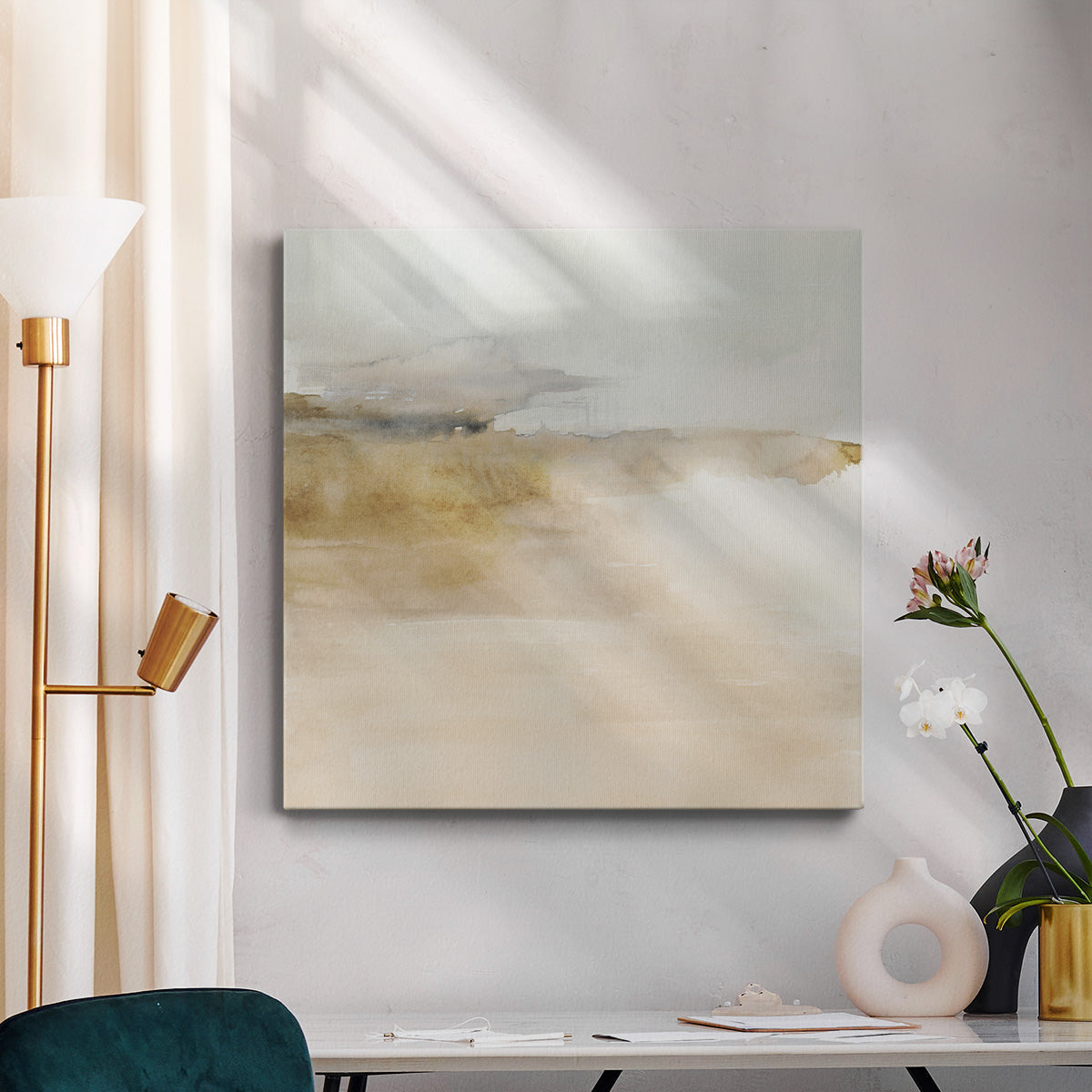 Cinnamon Shores II - Canvas Art Print