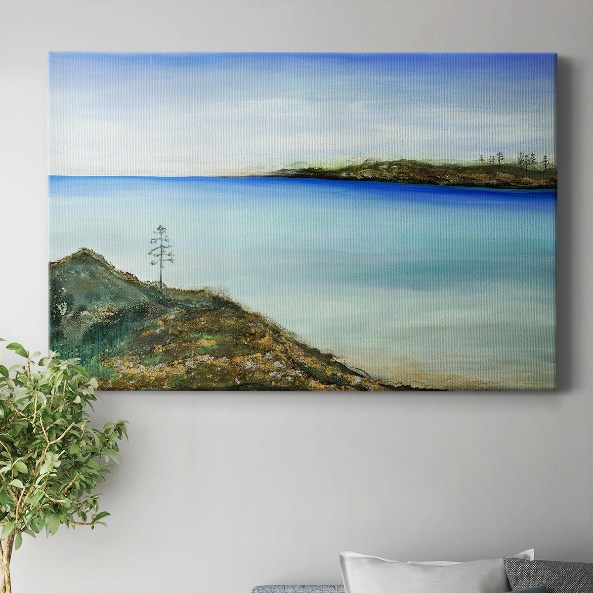 On A Clear Day Premium Gallery Wrapped Canvas - Ready to Hang