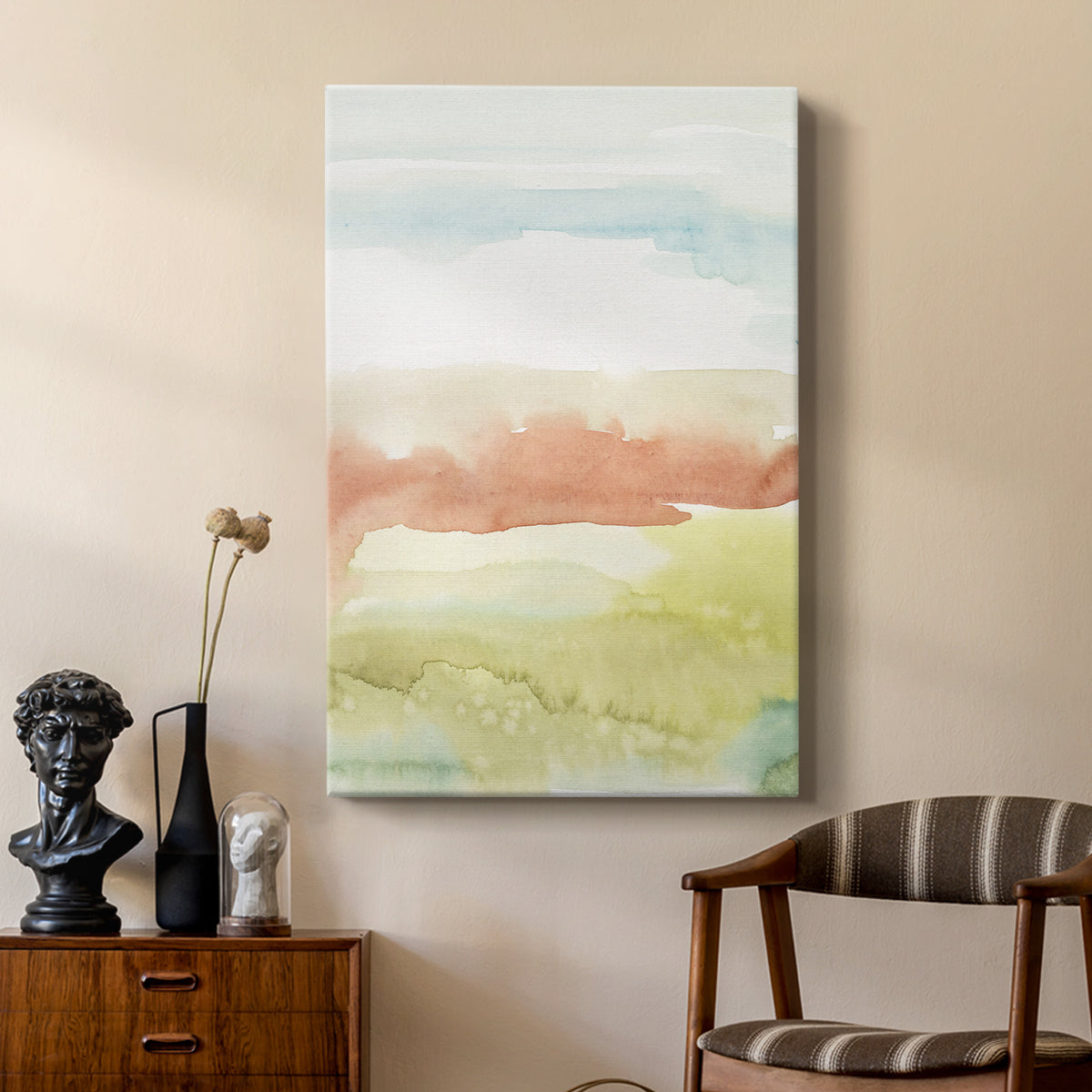 Blushing Sunrise II - Canvas Art Print
