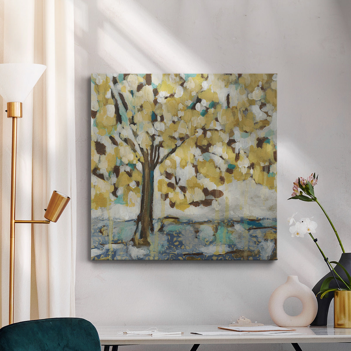 Golden Sunrise I - Canvas Art Print