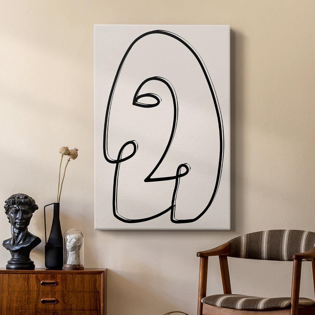 Face It II - Canvas Art Print