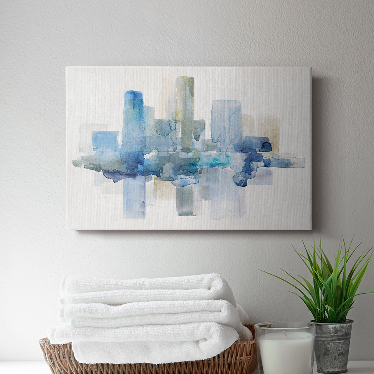 Soft Skyline II - Canvas Art Print