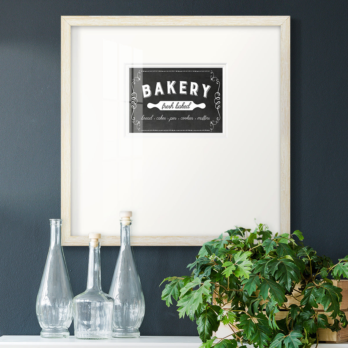 Bakery Premium Framed Print Double Matboard