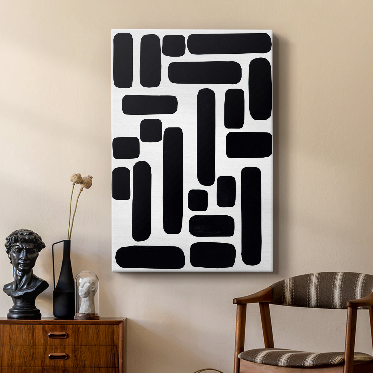 Shuffle IV - Canvas Art Print