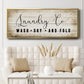 Laundry Co. - Floater Framed Canvas Print