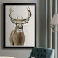 Handsome Whitetail II - Modern Framed Canvas Print