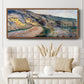 The Road to Giverny, 1885 - Floater Framed Canvas Print