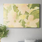 Verdant Floral Abstract I Premium Gallery Wrapped Canvas - Ready to Hang