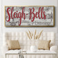 Sleigh Bells - Floater Framed Canvas Print