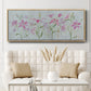 Dancing Pink Trio III - Floater Framed Canvas Print