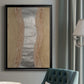 Silver Lake II - Modern Framed Canvas Print