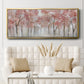 Blushing Spring - Floater Framed Canvas Print