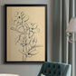 Magnolia Sketch I - Modern Framed Canvas Print