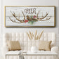 Rustic Cheer - Floater Framed Canvas Print