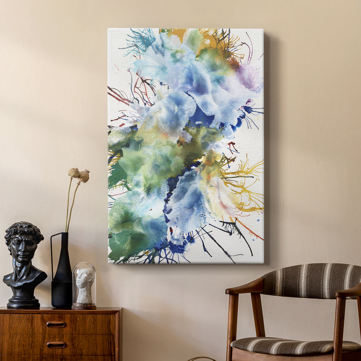 Like An Iris I - Canvas Art Print