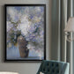 Lavender Explosion Revisited - Modern Framed Canvas Print