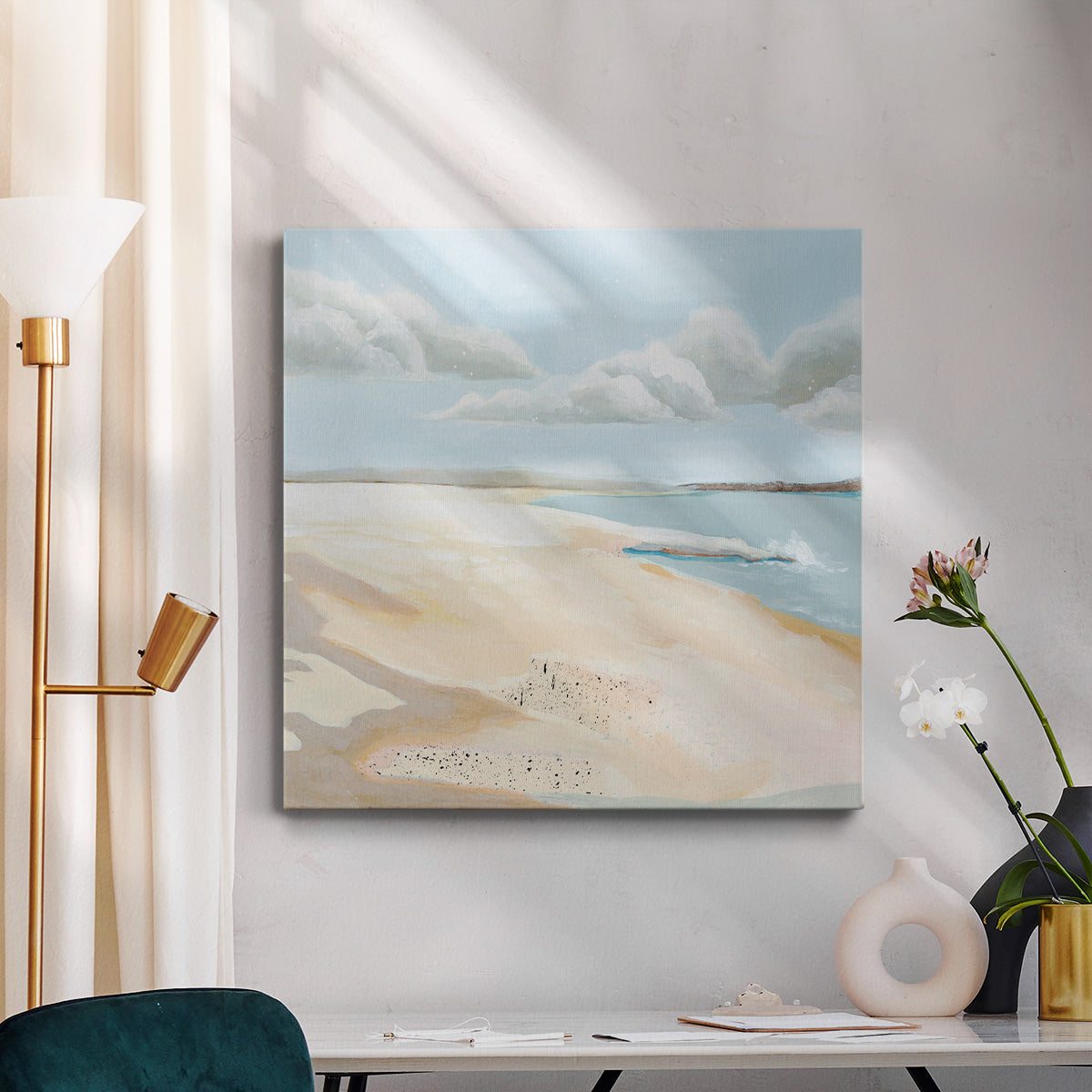 Sandy Getaway II-Premium Gallery Wrapped Canvas - Ready to Hang