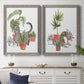 Purrfect Plants I - Premium Framed Canvas 2 Piece Set - Ready to Hang