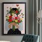 Darling Valentine Collection B - Modern Framed Canvas Print