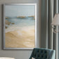 Tranquil Beach I - Modern Framed Canvas Print