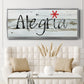 Alegria - Floater Framed Canvas Print