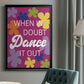 Dance It Out - Modern Framed Canvas Print