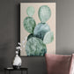 Cactus on Coral II Premium Gallery Wrapped Canvas - Ready to Hang