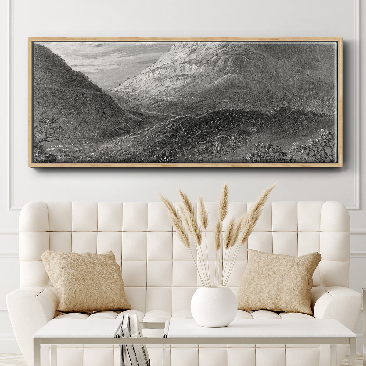 Cumberland Gap - Floater Framed Canvas Print