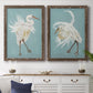 Heron Plumage III - Premium Framed Canvas 2 Piece Set - Ready to Hang