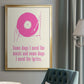 Sweet Melody II - Modern Framed Canvas Print