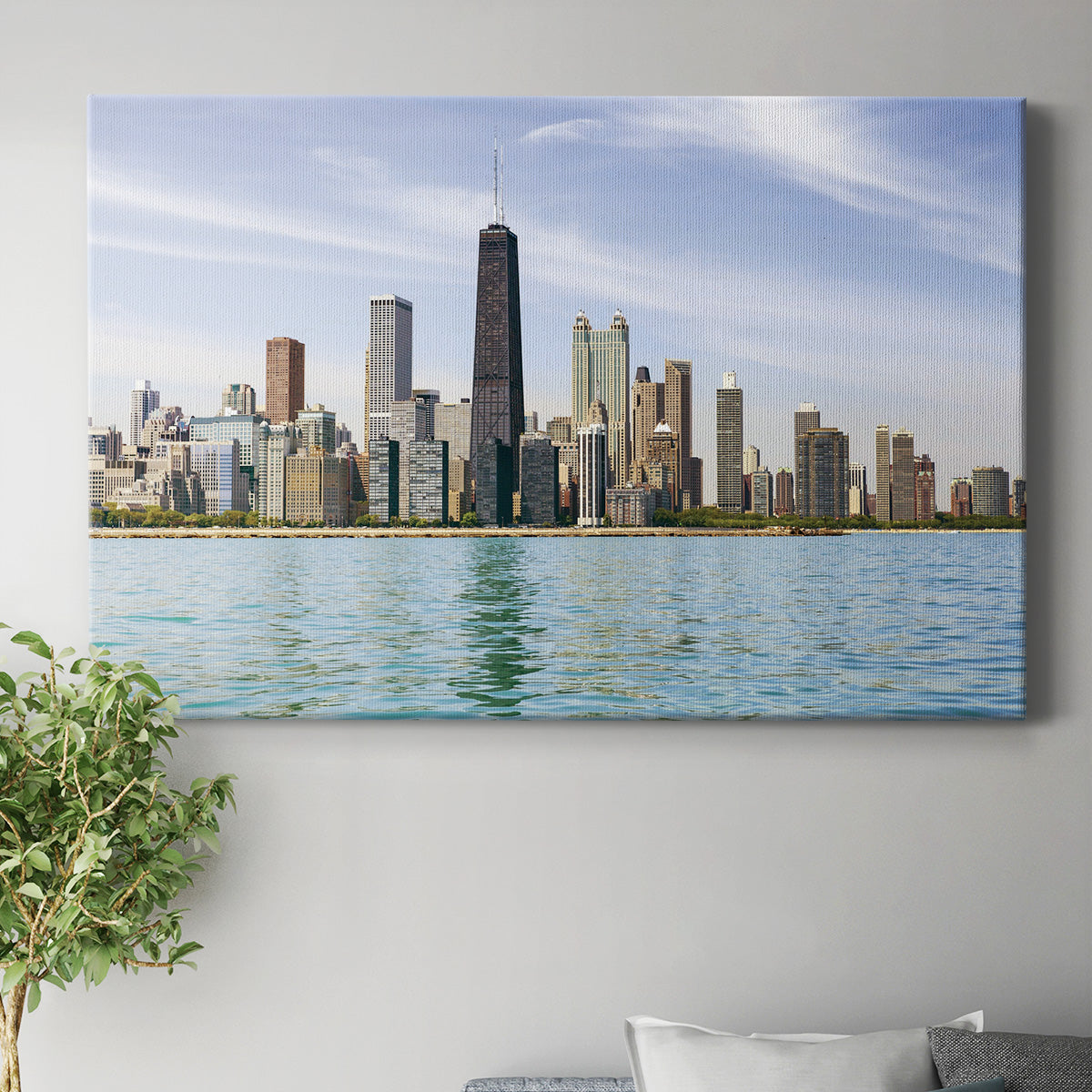 Windy City Chicago - Canvas Art Print