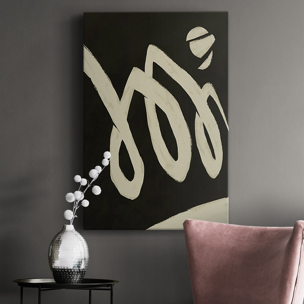 Neutral Spring IV - Canvas Art Print