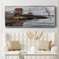The Seine at Petit - Floater Framed Canvas Print