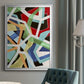 Magnetic Color I - Modern Framed Canvas Print