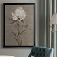 Pretty As A Peony II - Modern Framed Canvas Print