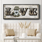 Winter Wonderland Friend Love - Floater Framed Canvas Print