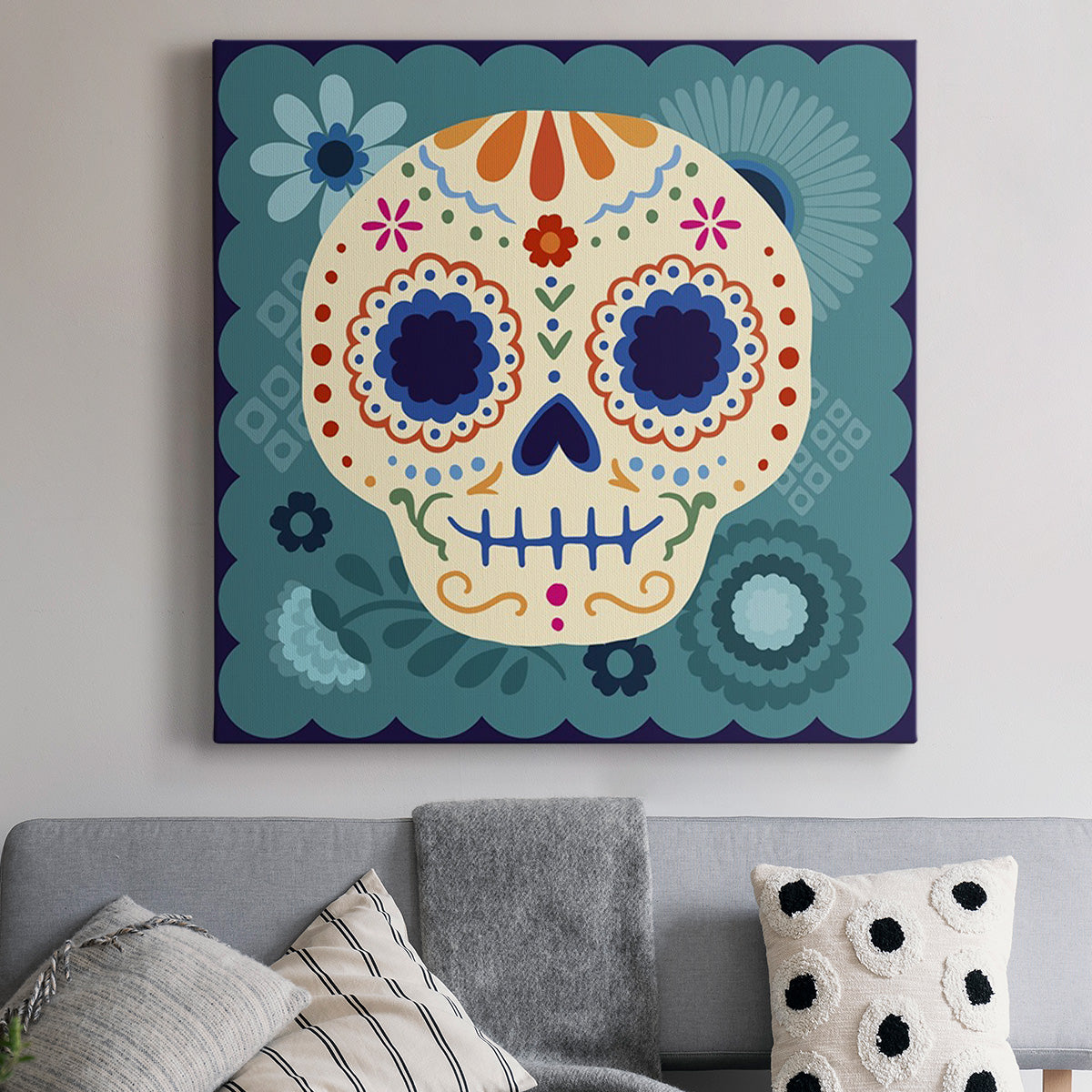 Calaveras I -Premium Gallery Wrapped Canvas - Ready to Hang