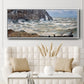 The Manneport, Étretat, Rough Sea, 1883 - Floater Framed Canvas Print
