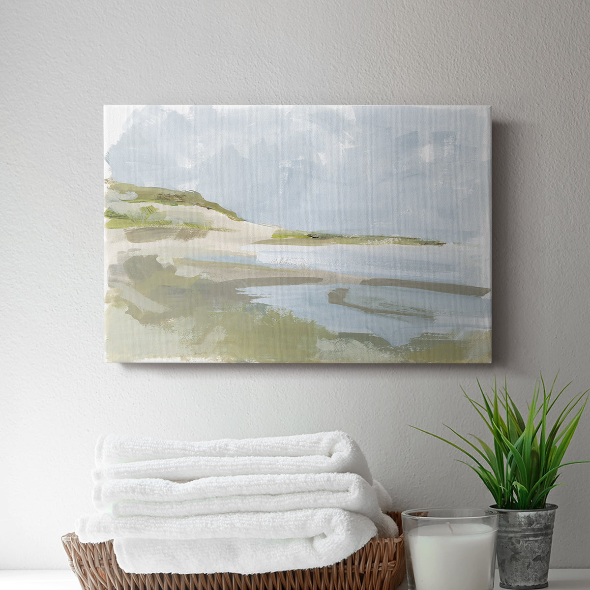 Sea Cove Impression II - Canvas Art Print