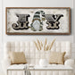 Winter Wonderland Friend Joy - Floater Framed Canvas Print