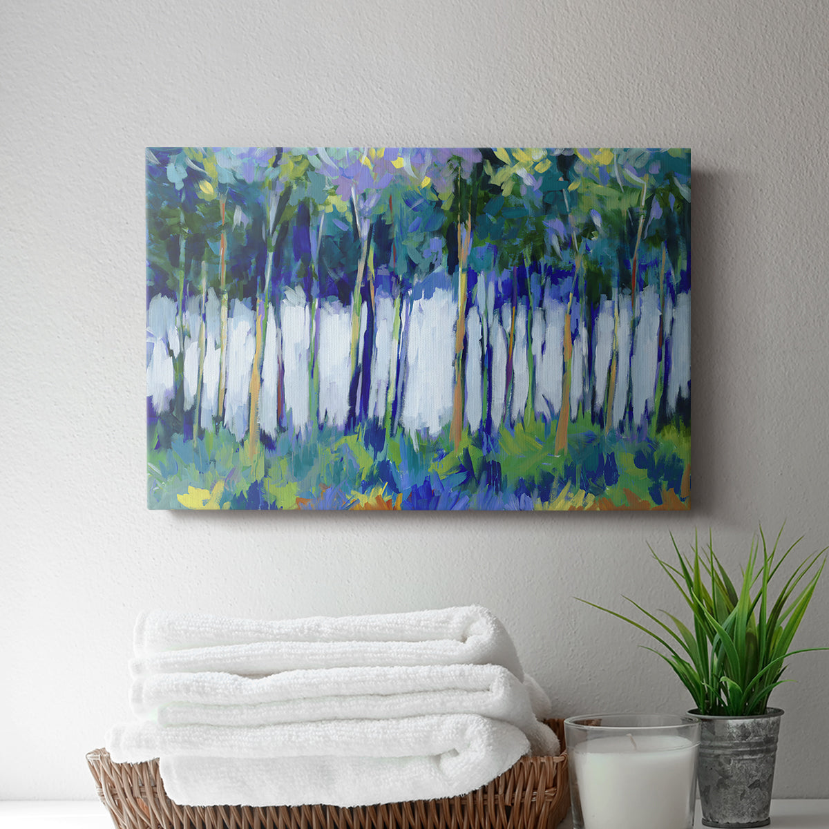 Light Through the Trees - Canvas Art Print