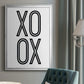 Bold Love I - Modern Framed Canvas Print