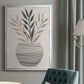 Palm Arrangement I - Modern Framed Canvas Print