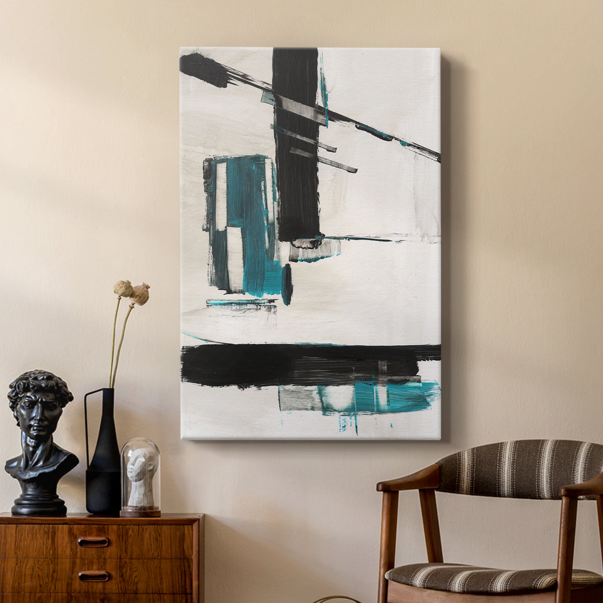 Geometry Notes II - Canvas Art Print